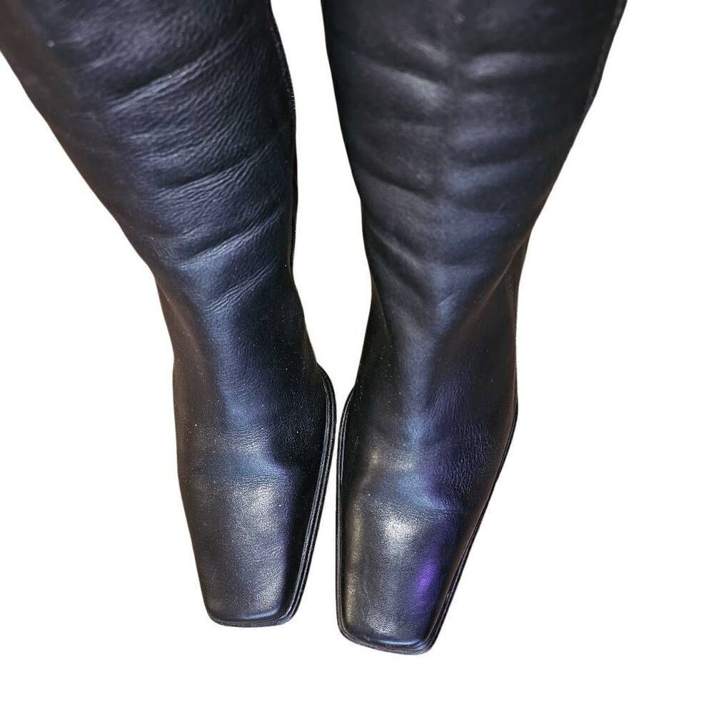 Elegant Black Ankle Boots - Picture 8 of 13